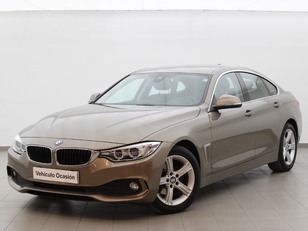 Fotos de BMW Serie 4 418d Gran Coupe color Beige. Año 2016. 110KW(150CV). Diésel. En concesionario Augusta Aragon S.A. de Zaragoza