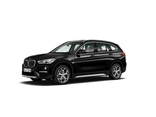 BMW X1 xDrive20d color Negro. Año 2017. 140KW(190CV). Diésel. En concesionario Augusta Aragon S.A. de Zaragoza