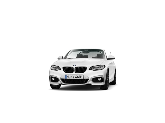 BMW Serie 2 220d Cabrio color Blanco. Año 2018. 140KW(190CV). Diésel. En concesionario BYmyCAR Madrid - Alcalá de Madrid