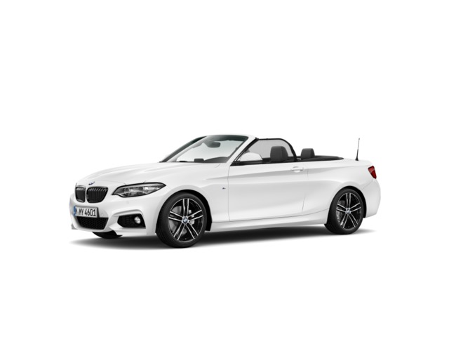 BMW Serie 2 220d Cabrio color Blanco. Año 2018. 140KW(190CV). Diésel. En concesionario BYmyCAR Madrid - Alcalá de Madrid