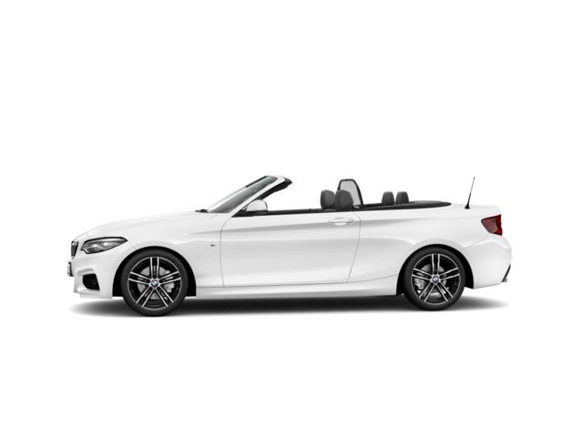 BMW Serie 2 220d Cabrio color Blanco. Año 2018. 140KW(190CV). Diésel. En concesionario BYmyCAR Madrid - Alcalá de Madrid