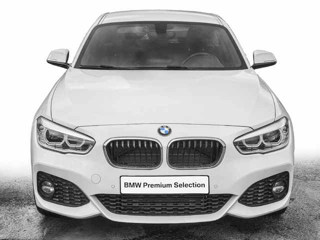 BMW Serie 1 120d color Blanco. Año 2018. 140KW(190CV). Diésel. En concesionario Caetano Cuzco, Alcalá de Madrid