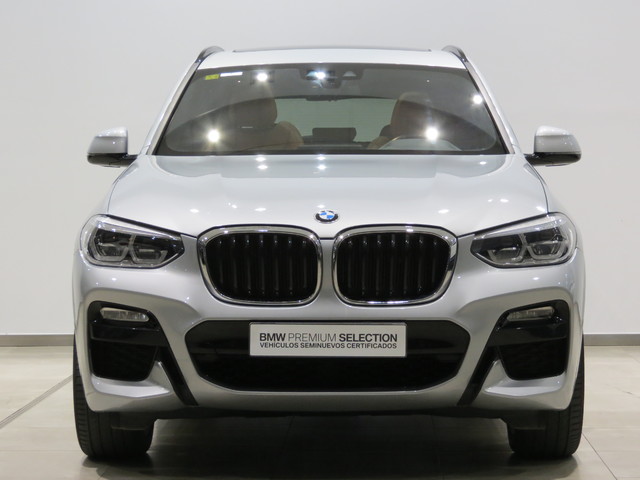 BMW X3 xDrive20d color Gris Plata. Año 2018. 140KW(190CV). Diésel. En concesionario GANDIA Automoviles Fersan, S.A. de Valencia