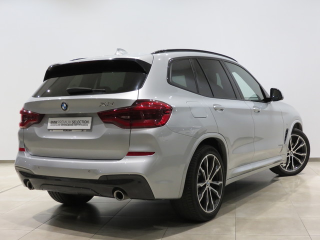 BMW X3 xDrive20d color Gris Plata. Año 2018. 140KW(190CV). Diésel. En concesionario GANDIA Automoviles Fersan, S.A. de Valencia