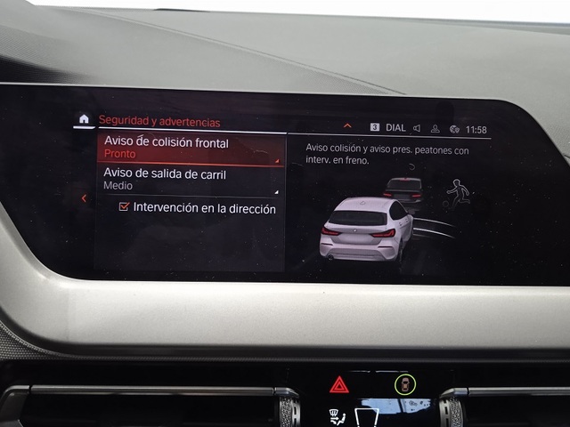 BMW Serie 1 116d color Blanco. Año 2023. 85KW(116CV). Diésel. En concesionario Albamocion S.L. ALBACETE de Albacete