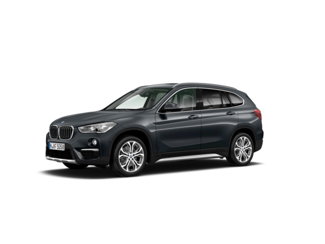 BMW X1 sDrive18i color Gris. Año 2018. 103KW(140CV). Gasolina. En concesionario BYmyCAR Madrid - Alcalá de Madrid