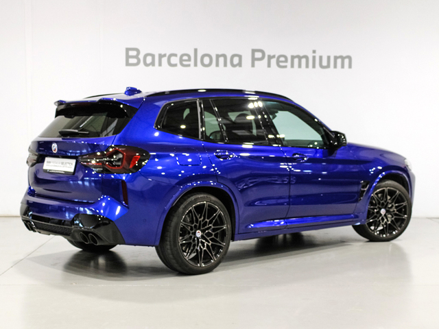 BMW M X3 M color Azul. Año 2022. 375KW(510CV). Gasolina. En concesionario Barcelona Premium -- GRAN VIA de Barcelona