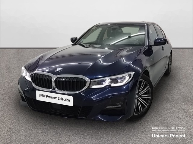 BMW Serie 3 330d color Azul. Año 2019. 195KW(265CV). Diésel. En concesionario Unicars Ponent de Lleida