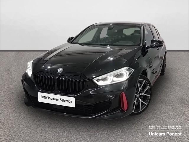 BMW Serie 1 128ti color Negro. Año 2020. 195KW(265CV). Gasolina. En concesionario Unicars Ponent de Lleida