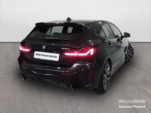 BMW Serie 1 128ti color Negro. Año 2020. 195KW(265CV). Gasolina. En concesionario Unicars Ponent de Lleida