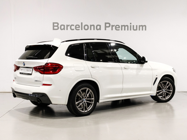 BMW X3 xDrive20d color Blanco. Año 2020. 140KW(190CV). Diésel. En concesionario Barcelona Premium -- GRAN VIA de Barcelona