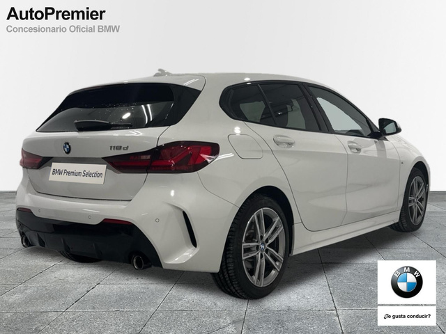 BMW Serie 1 118d color Blanco. Año 2024. 110KW(150CV). Diésel. En concesionario Auto Premier, S.A. - ALCALÁ DE HENARES de Madrid