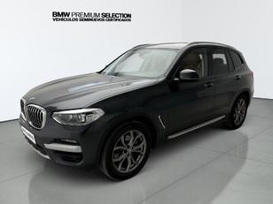 Fotos de BMW X3 xDrive20d color Gris. Año 2021. 140KW(190CV). Diésel. En concesionario Automotor Premium Velázquez - Málaga de Málaga