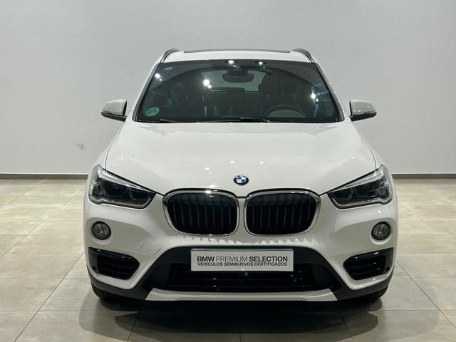 BMW X1 sDrive18d color Blanco. Año 2017. 110KW(150CV). Diésel. En concesionario GANDIA Automoviles Fersan, S.A. de Valencia