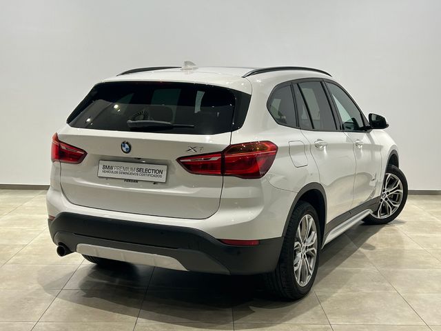 BMW X1 sDrive18d color Blanco. Año 2017. 110KW(150CV). Diésel. En concesionario GANDIA Automoviles Fersan, S.A. de Valencia