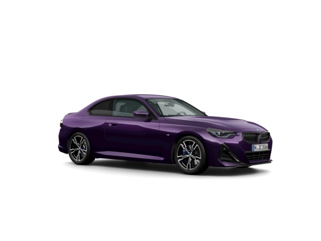 BMW Serie 2 218i color Violeta. Año 2024. 115KW(156CV). Gasolina. En concesionario Enekuri Motor de Vizcaya