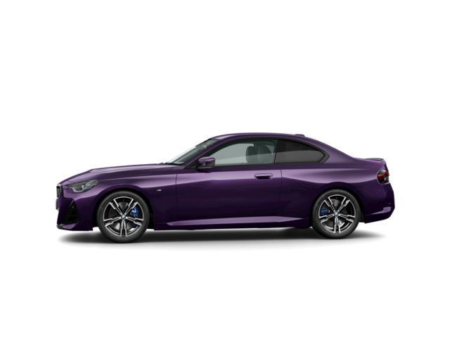 BMW Serie 2 218i color Violeta. Año 2024. 115KW(156CV). Gasolina. En concesionario Enekuri Motor de Vizcaya