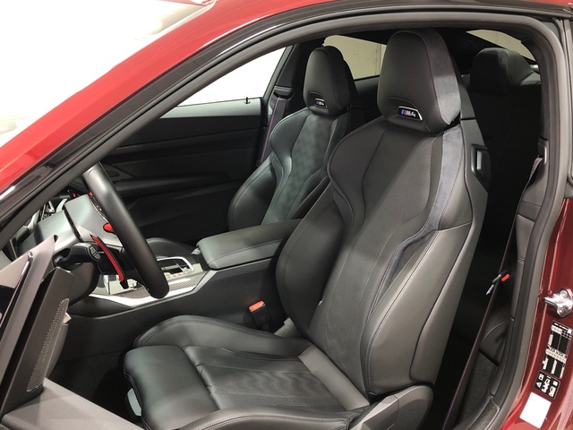 BMW M M4 Coupe color Rojo. Año 2024. 375KW(510CV). Gasolina. En concesionario Movilnorte El Plantio de Madrid