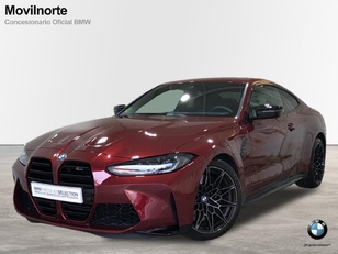 Fotos de BMW M M4 Coupe color Rojo. Año 2024. 375KW(510CV). Gasolina. En concesionario Movilnorte El Plantio de Madrid