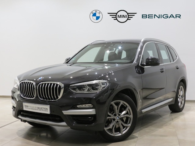 BMW X3 xDrive25d color Gris. Año 2019. 170KW(231CV). Diésel. En concesionario GANDIA Automoviles Fersan, S.A. de Valencia