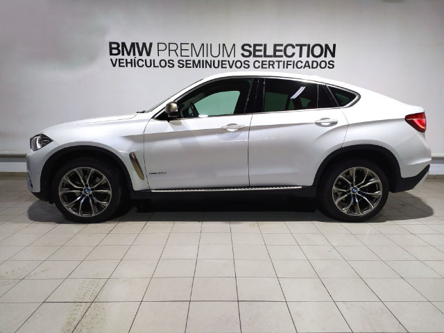 BMW X6 xDrive30d color Blanco. Año 2017. 190KW(258CV). Diésel. En concesionario Hispamovil Elche de Alicante