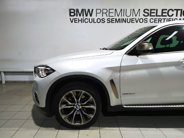 BMW X6 xDrive30d color Blanco. Año 2017. 190KW(258CV). Diésel. En concesionario Hispamovil Elche de Alicante