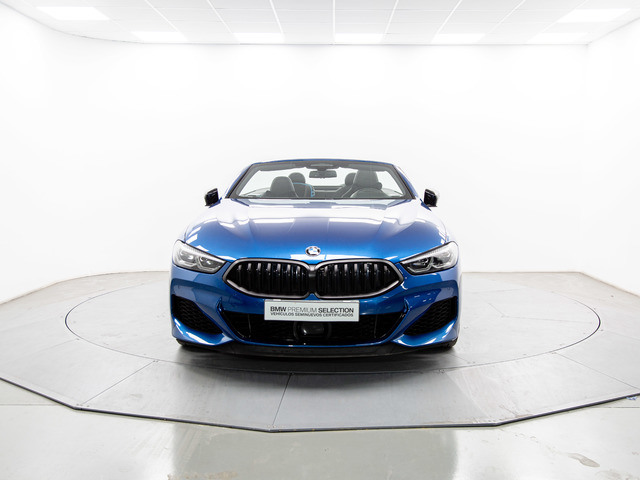 BMW Serie 8 M850i Cabrio color Azul. Año 2019. 390KW(530CV). Gasolina. En concesionario Móvil Begar Alicante de Alicante