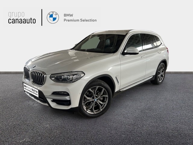 BMW X3 xDrive20d color Blanco. Año 2021. 140KW(190CV). Diésel. En concesionario TACO de Sta. C. Tenerife