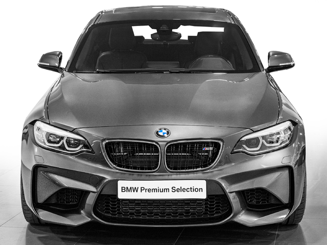 BMW M M2 Coupe color Gris. Año 2018. 272KW(370CV). Gasolina. En concesionario Caetano Cuzco, Salvatierra de Madrid