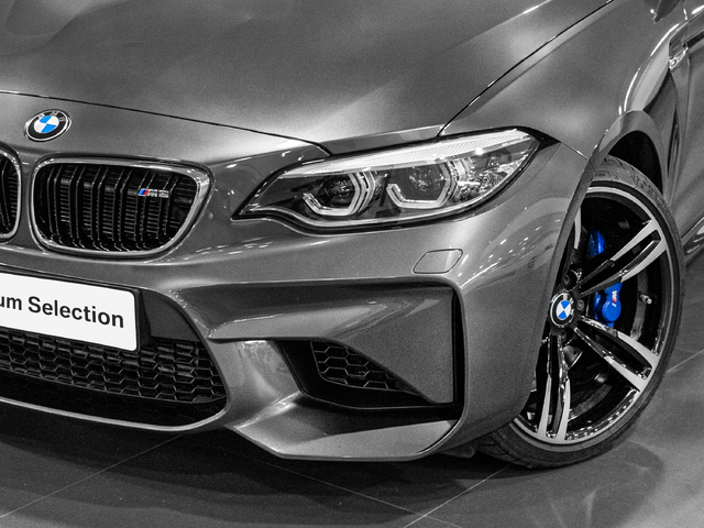 BMW M M2 Coupe color Gris. Año 2018. 272KW(370CV). Gasolina. En concesionario Caetano Cuzco, Salvatierra de Madrid