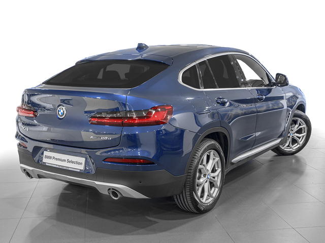 BMW X4 xDrive20d color Azul. Año 2020. 140KW(190CV). Diésel. En concesionario Caetano Cuzco, Alcalá de Madrid