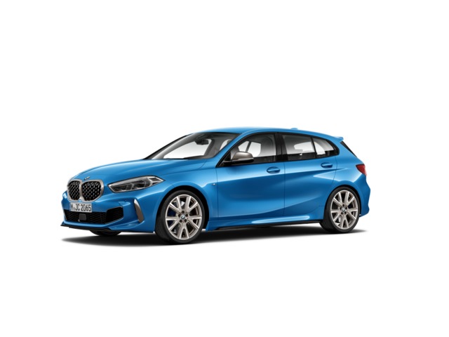 BMW Serie 1 M135i color Azul. Año 2020. 225KW(306CV). Gasolina. En concesionario Augusta Aragon S.A. de Zaragoza