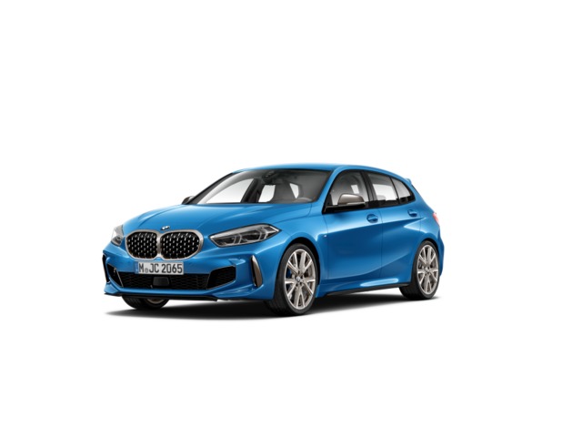 BMW Serie 1 M135i color Azul. Año 2020. 225KW(306CV). Gasolina. En concesionario Augusta Aragon S.A. de Zaragoza