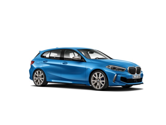 BMW Serie 1 M135i color Azul. Año 2020. 225KW(306CV). Gasolina. En concesionario Augusta Aragon S.A. de Zaragoza