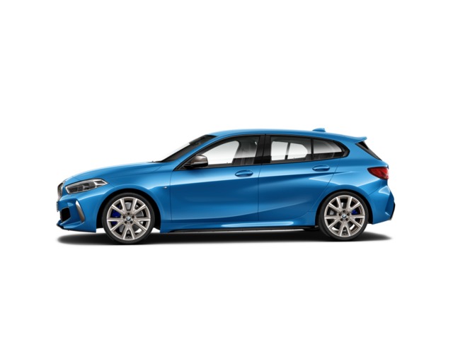 BMW Serie 1 M135i color Azul. Año 2020. 225KW(306CV). Gasolina. En concesionario Augusta Aragon S.A. de Zaragoza