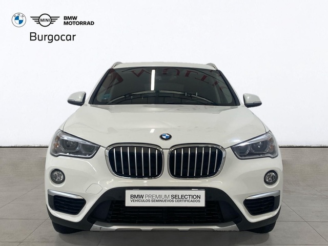 BMW X1 sDrive18d color Blanco. Año 2019. 110KW(150CV). Diésel. En concesionario Burgocar (Bmw y Mini) de Burgos