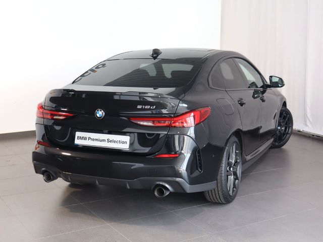 BMW Serie 2 218d Gran Coupe color Negro. Año 2020. 110KW(150CV). Diésel. En concesionario Pruna Motor de Barcelona