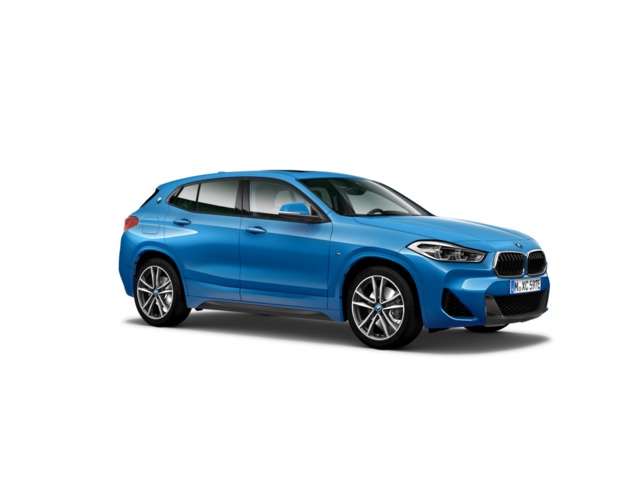 BMW X2 xDrive25e color Azul. Año 2021. 162KW(220CV). Híbrido Electro/Gasolina. En concesionario BYmyCAR Madrid - Alcalá de Madrid