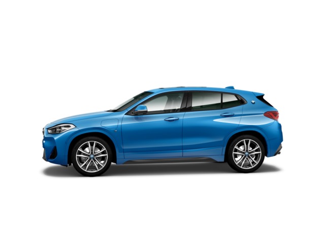 BMW X2 xDrive25e color Azul. Año 2021. 162KW(220CV). Híbrido Electro/Gasolina. En concesionario BYmyCAR Madrid - Alcalá de Madrid