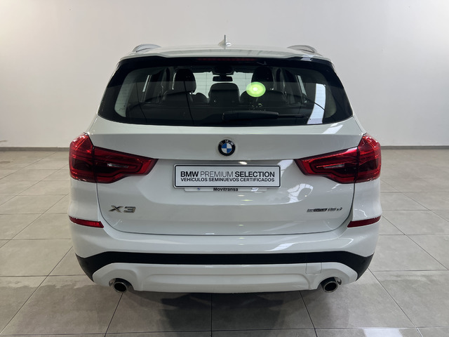 BMW X3 sDrive18d color Blanco. Año 2019. 110KW(150CV). Diésel. En concesionario Movitransa Cars Jerez de Cádiz