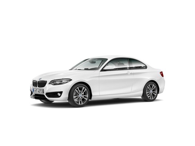 BMW Serie 2 218d Coupe color Blanco. Año 2021. 110KW(150CV). Diésel. En concesionario Movilnorte El Plantio de Madrid