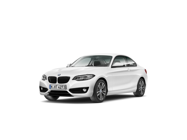 BMW Serie 2 218d Coupe color Blanco. Año 2021. 110KW(150CV). Diésel. En concesionario Movilnorte El Plantio de Madrid