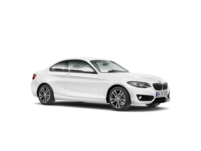 BMW Serie 2 218d Coupe color Blanco. Año 2021. 110KW(150CV). Diésel. En concesionario Movilnorte El Plantio de Madrid