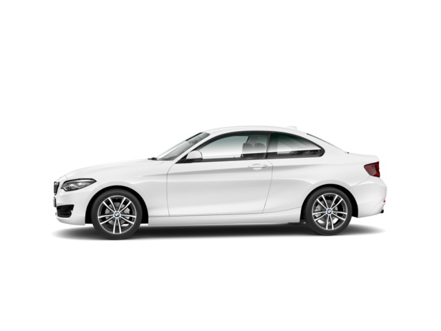 BMW Serie 2 218d Coupe color Blanco. Año 2021. 110KW(150CV). Diésel. En concesionario Movilnorte El Plantio de Madrid