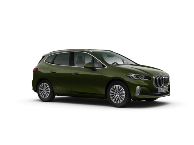 BMW Serie 2 218i Active Tourer color Verde. Año 2024. 100KW(136CV). Gasolina. En concesionario Vehinter Alcorcón de Madrid