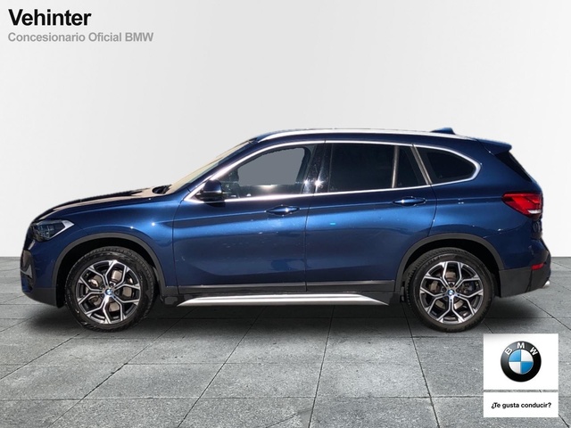 BMW X1 sDrive20i color Azul. Año 2021. 141KW(192CV). Gasolina. En concesionario Vehinter Alcorcón de Madrid