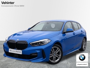 Fotos de BMW Serie 1 118d color Azul. Año 2024. 110KW(150CV). Diésel. En concesionario Vehinter Getafe de Madrid