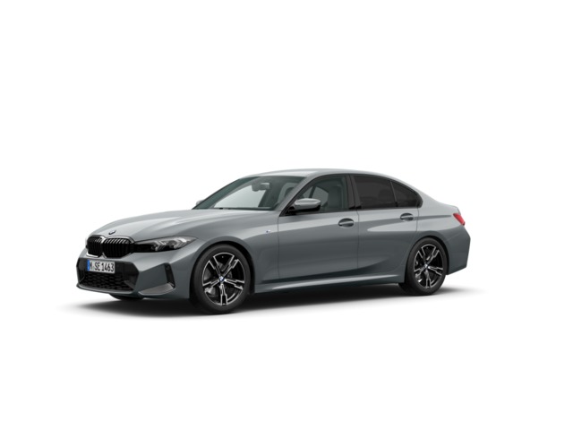 BMW Serie 3 318d color Gris. Año 2024. 110KW(150CV). Diésel. En concesionario Augusta Aragon S.A. de Zaragoza