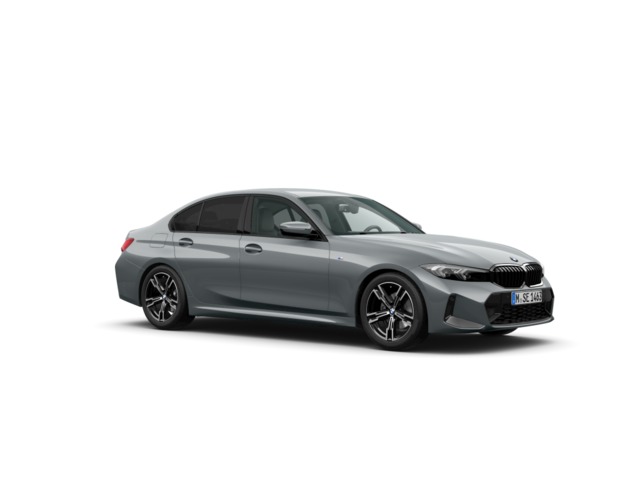 BMW Serie 3 318d color Gris. Año 2024. 110KW(150CV). Diésel. En concesionario Augusta Aragon S.A. de Zaragoza