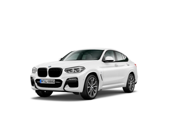 BMW X4 xDrive20d color Blanco. Año 2020. 140KW(190CV). Diésel. En concesionario Augusta Aragon S.A. de Zaragoza